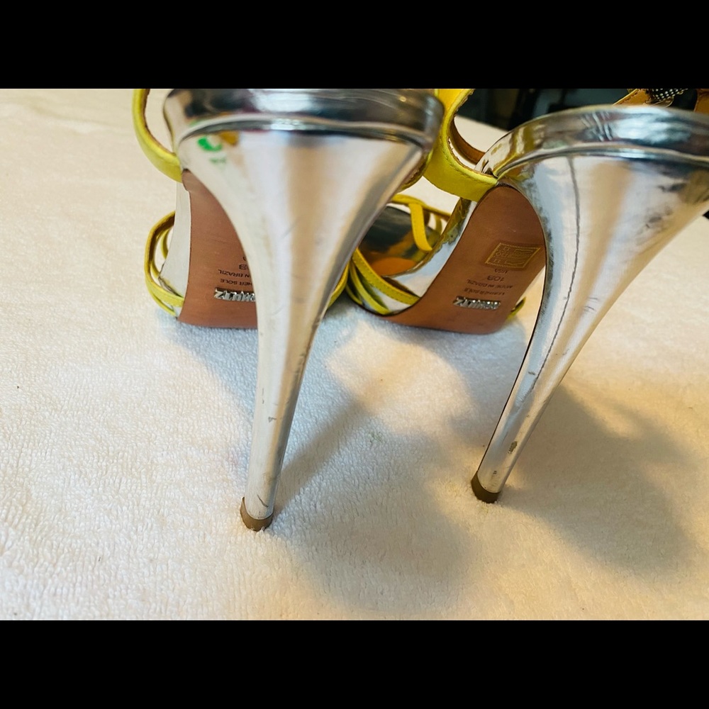 Almost Brand New Brazilian Leather Heels By SHULTZ - Size 10 B - box 2 - Picture 8 of 8